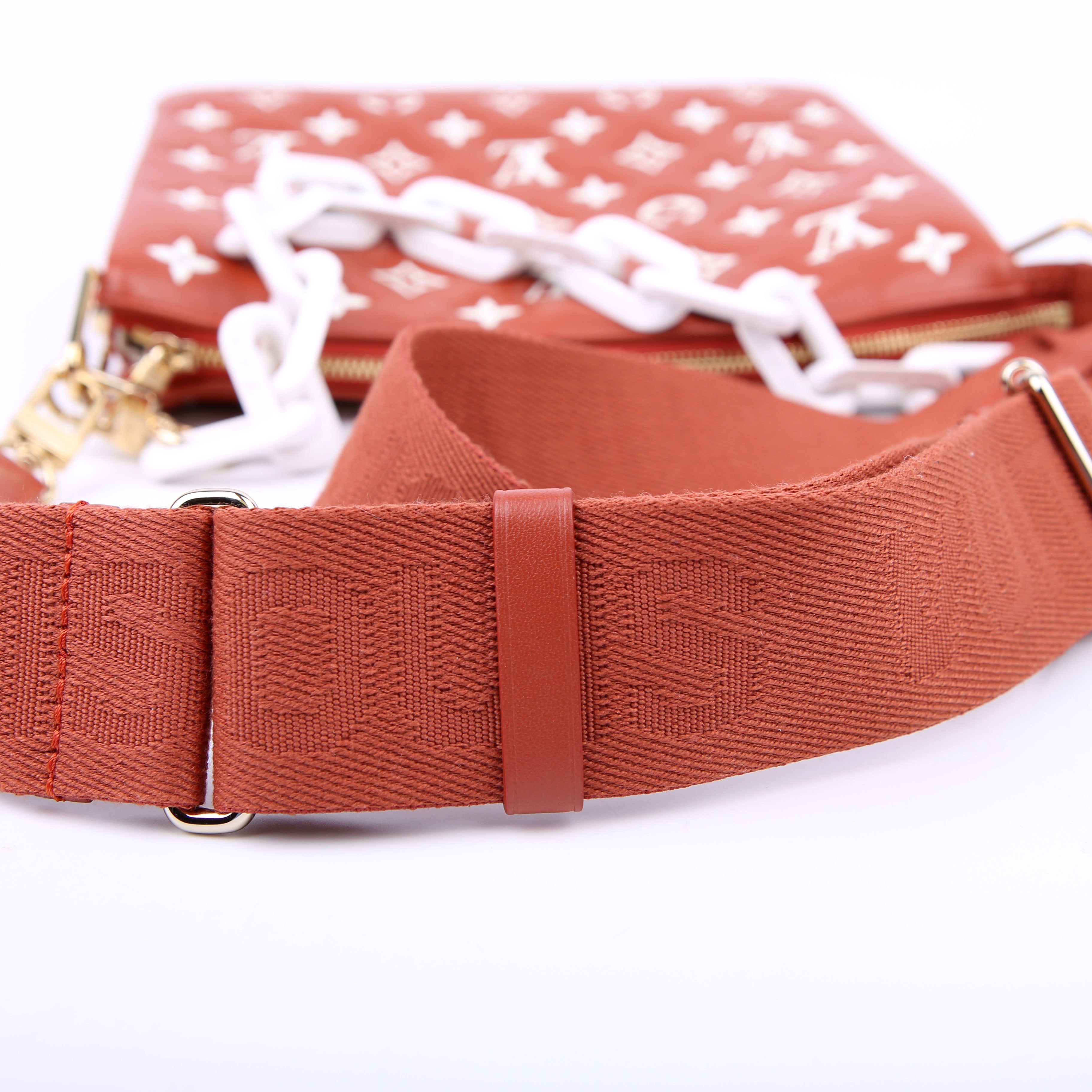 Coussin PM Lambskin Terracotta