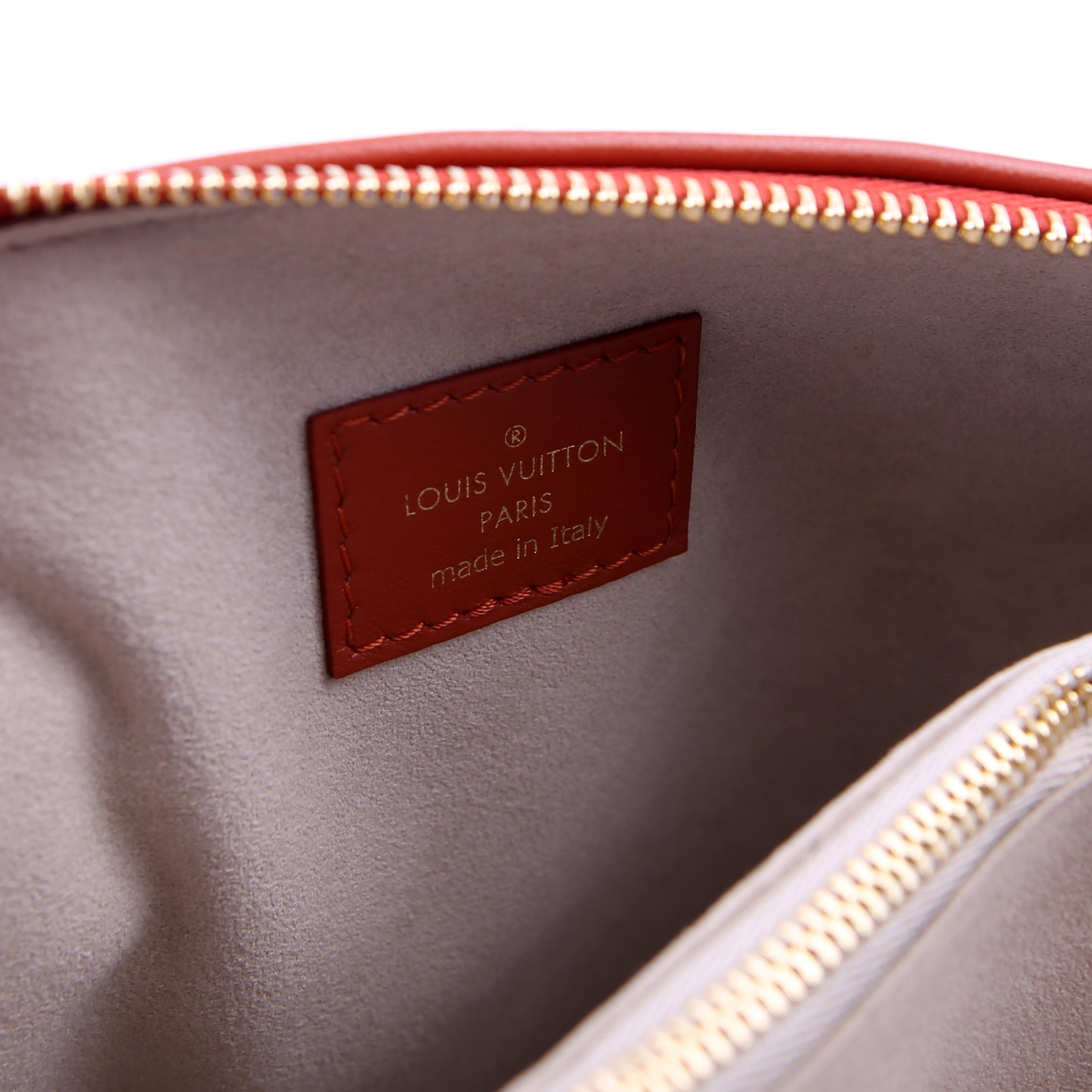 Coussin PM Lambskin Terracotta