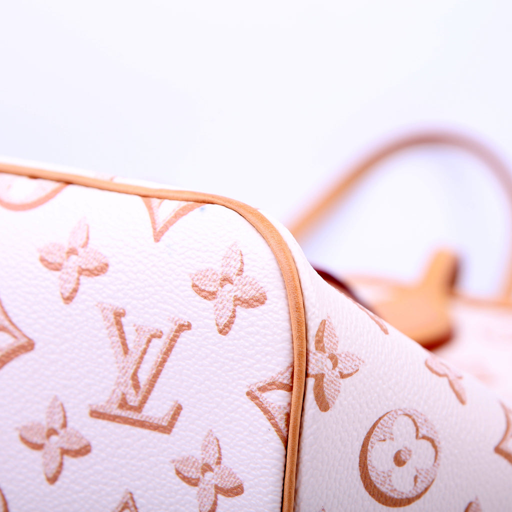 Neverfull with Wallet MM Fall For You Tan/White