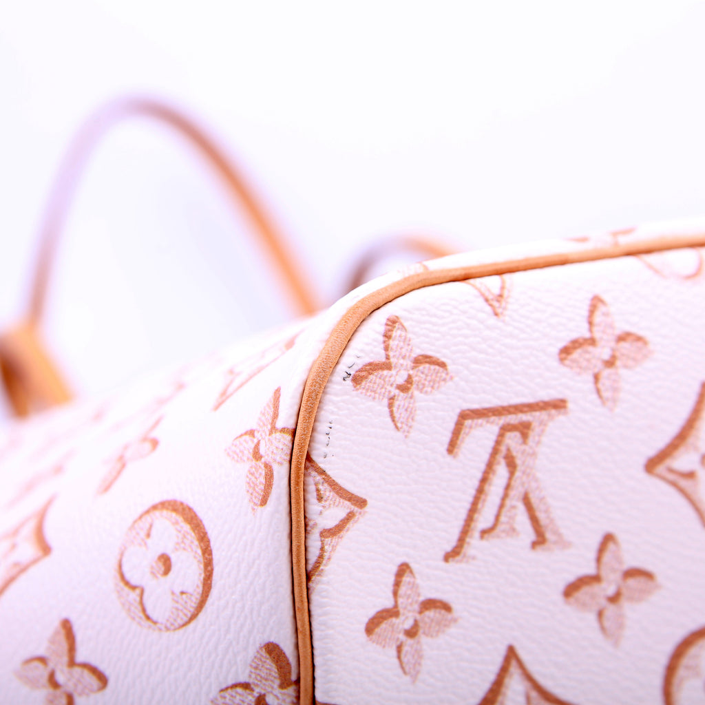 Neverfull with Wallet MM Fall For You Tan/White