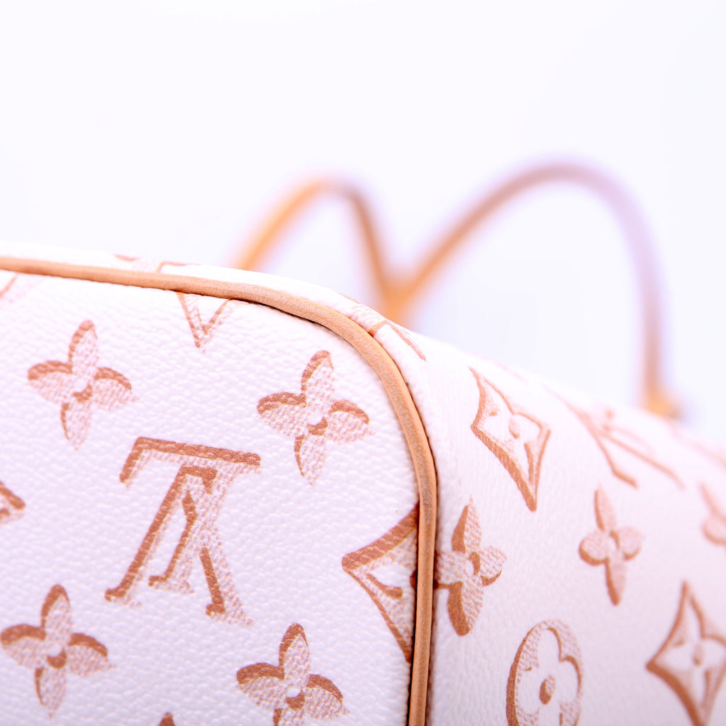 Neverfull with Wallet MM Fall For You Tan/White