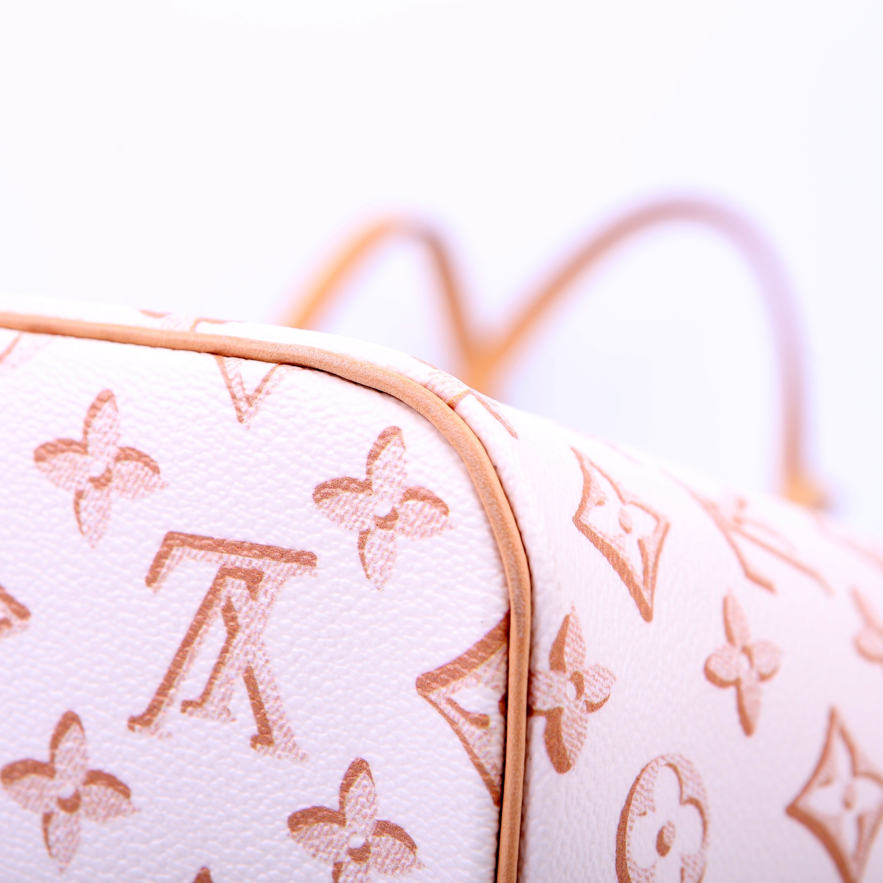 Neverfull with Wallet MM Fall For You Tan/White