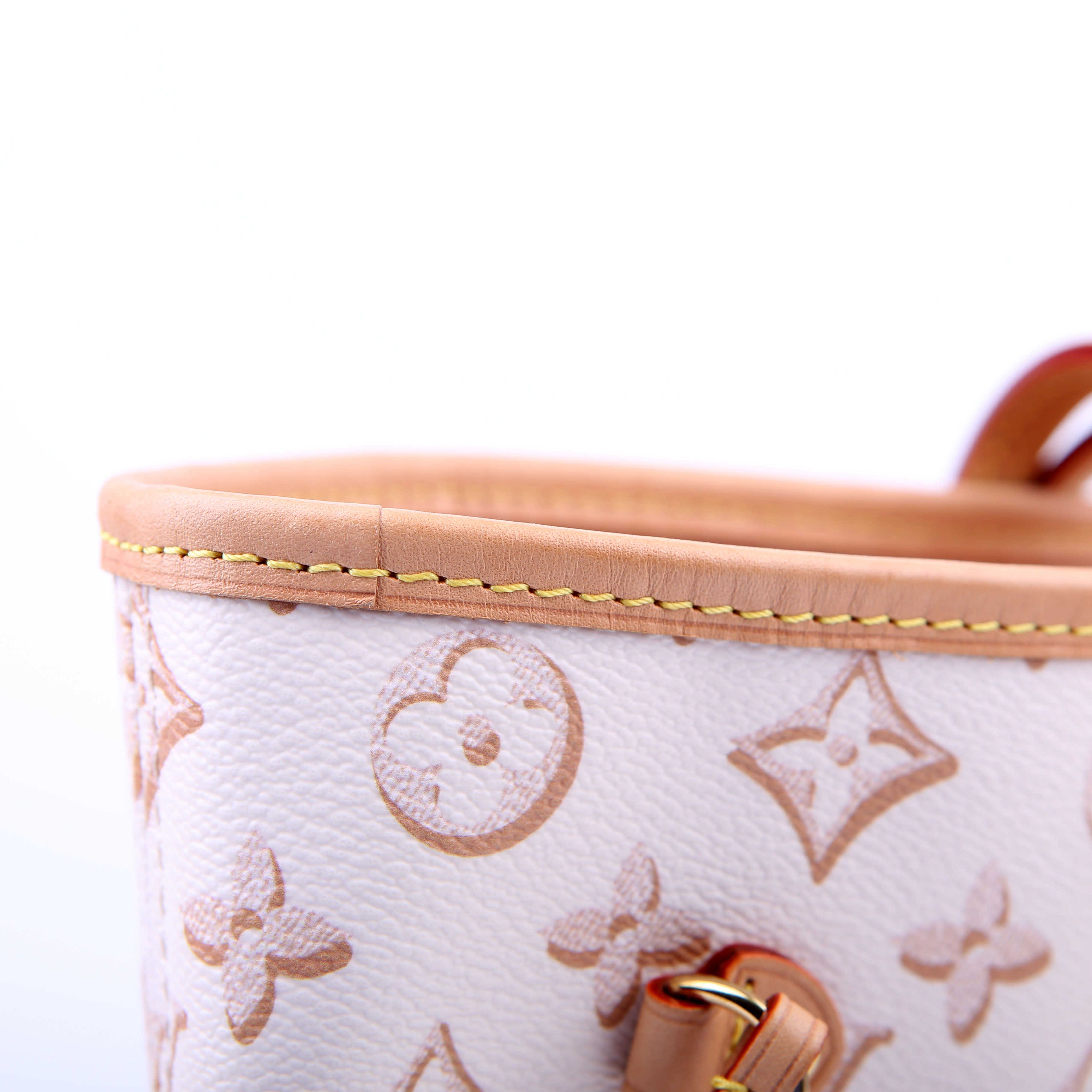 Neverfull with Wallet MM Fall For You Tan/White