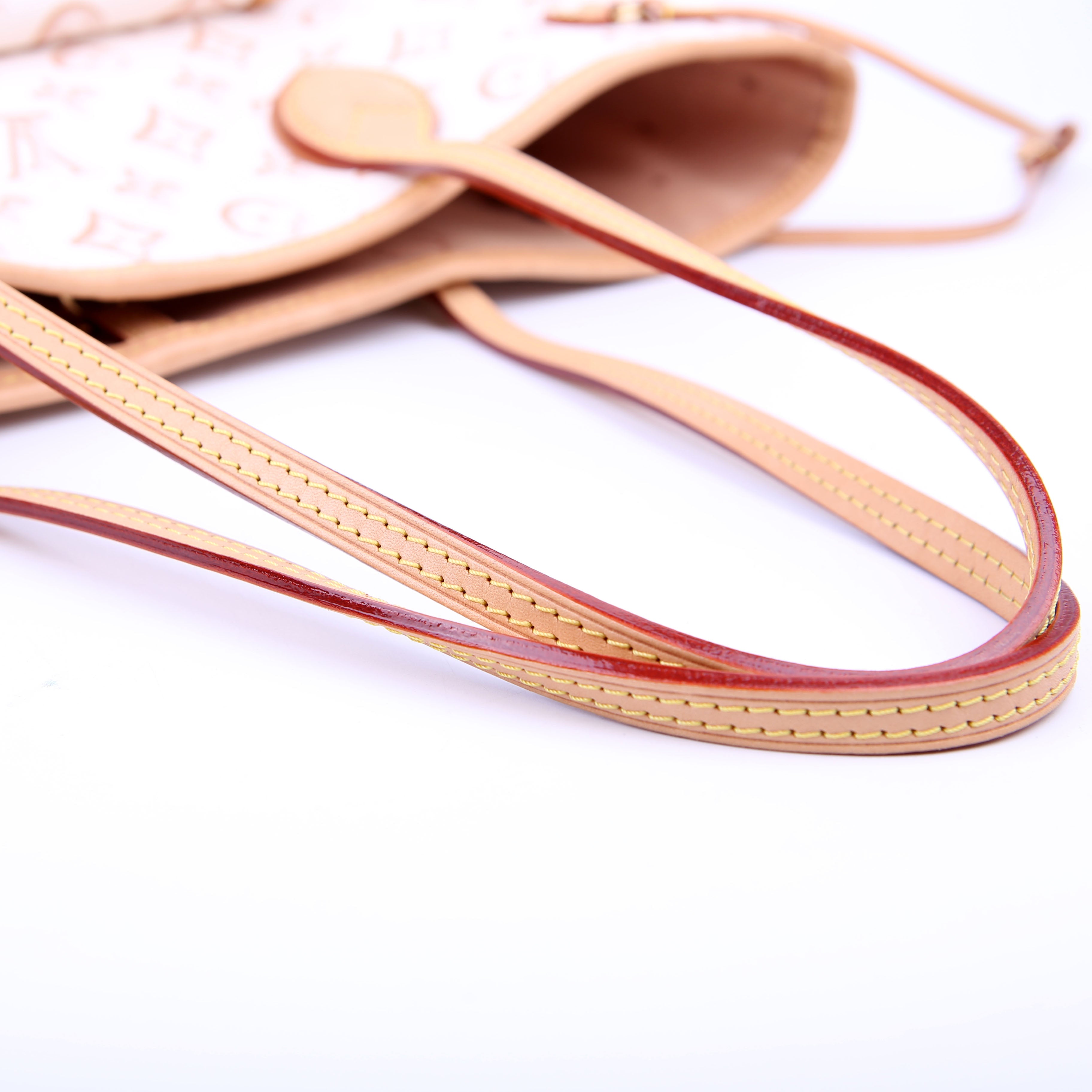 Neverfull with Wallet MM Fall For You Tan/White