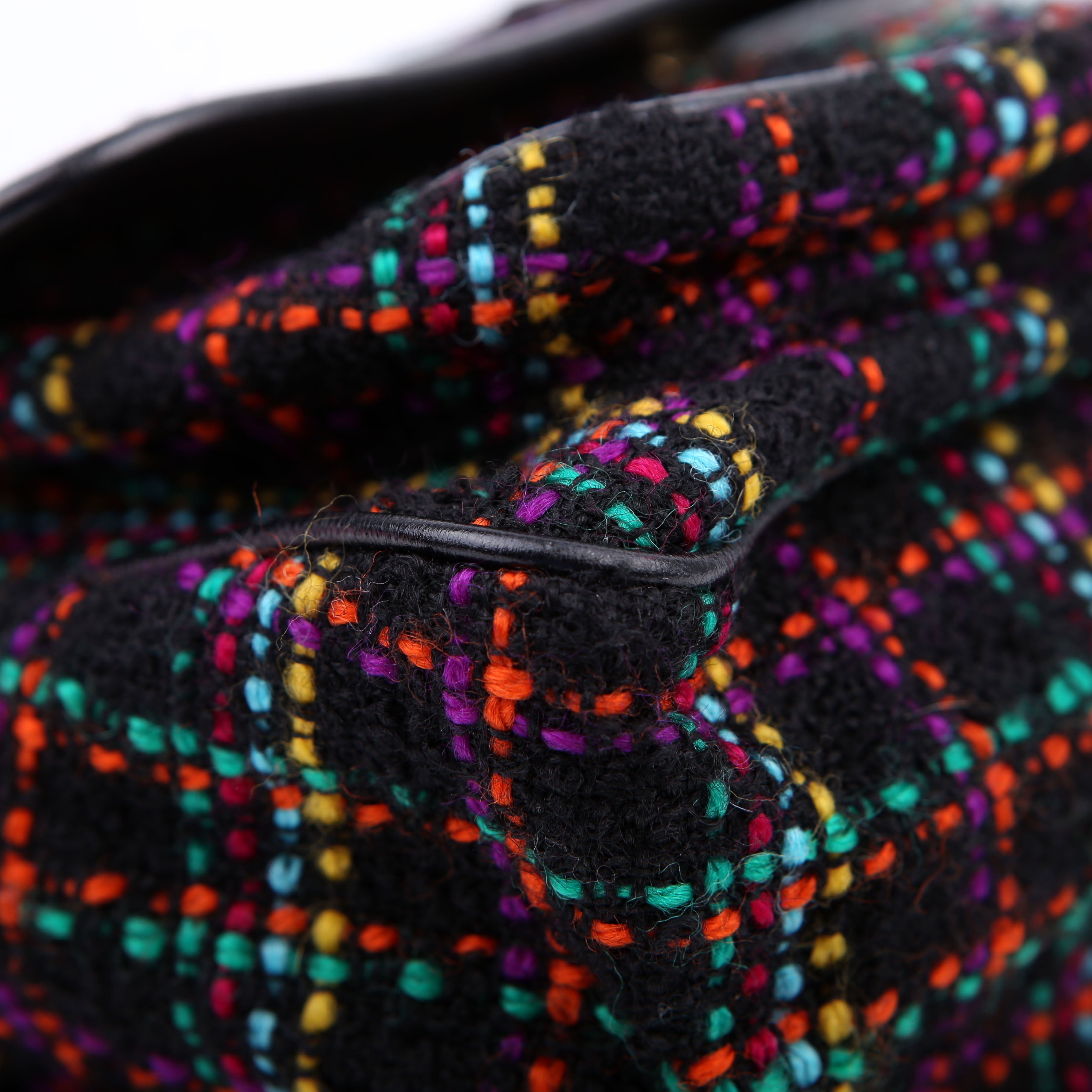SAINT LAURENT Niki Medium Tweed Multicolor