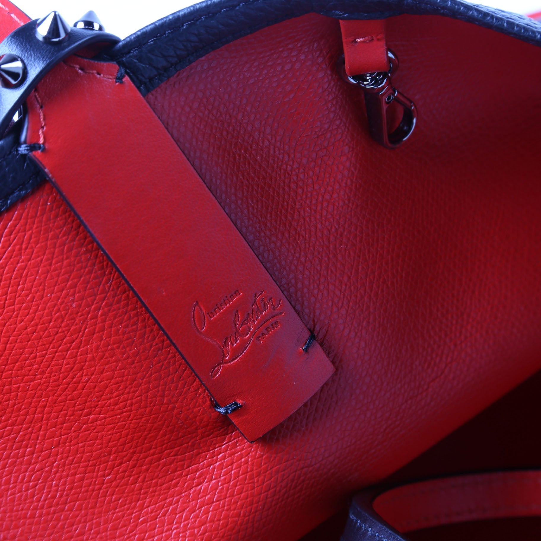 Cabata Small Tote With Out Pouch Leather Black