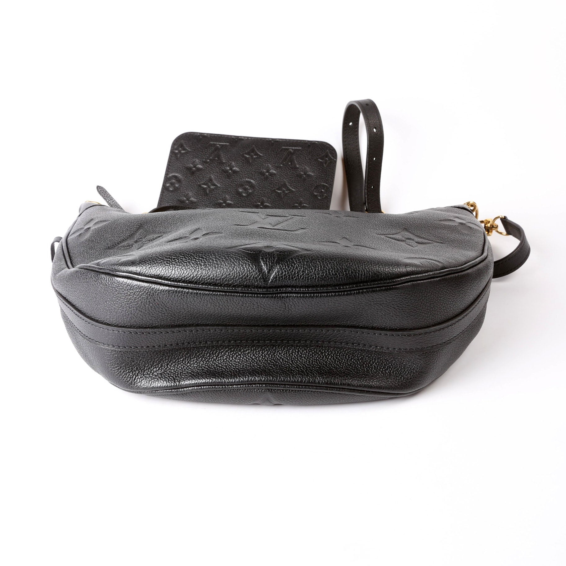 Loop Hobo Empreinte Black