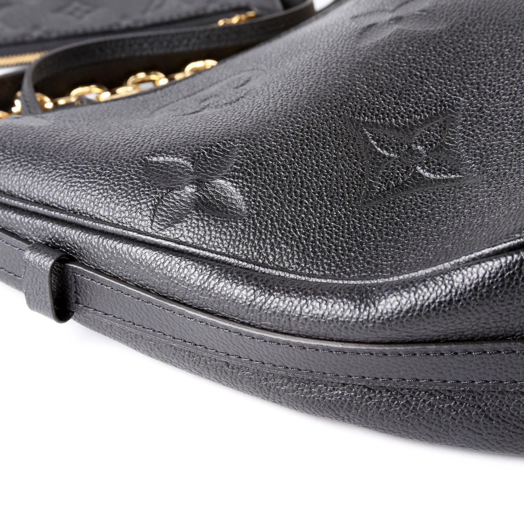 Loop Hobo Empreinte Black