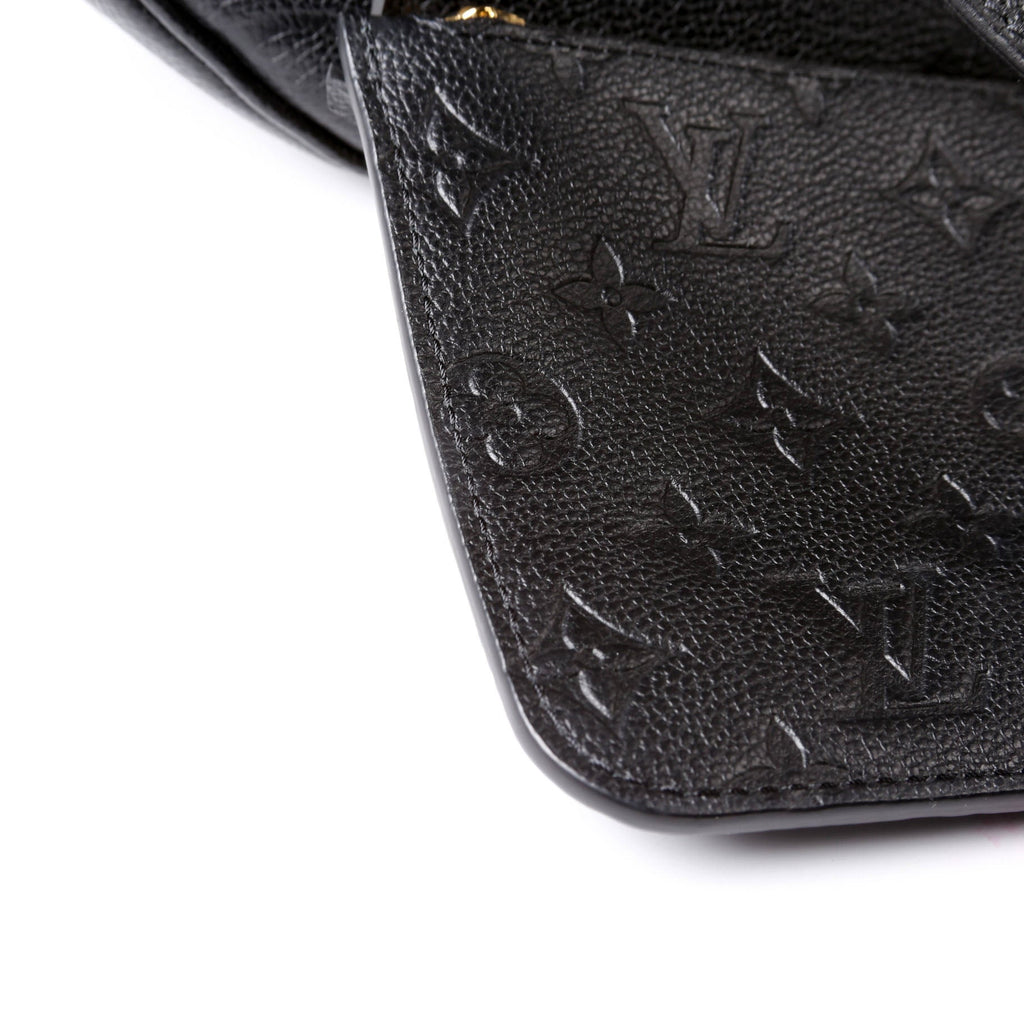 Loop Hobo Empreinte Black