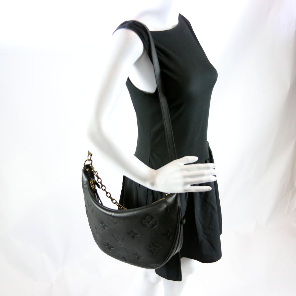 Loop Hobo Empreinte Black