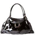 189835 Patent D Ring Large Hobo Black