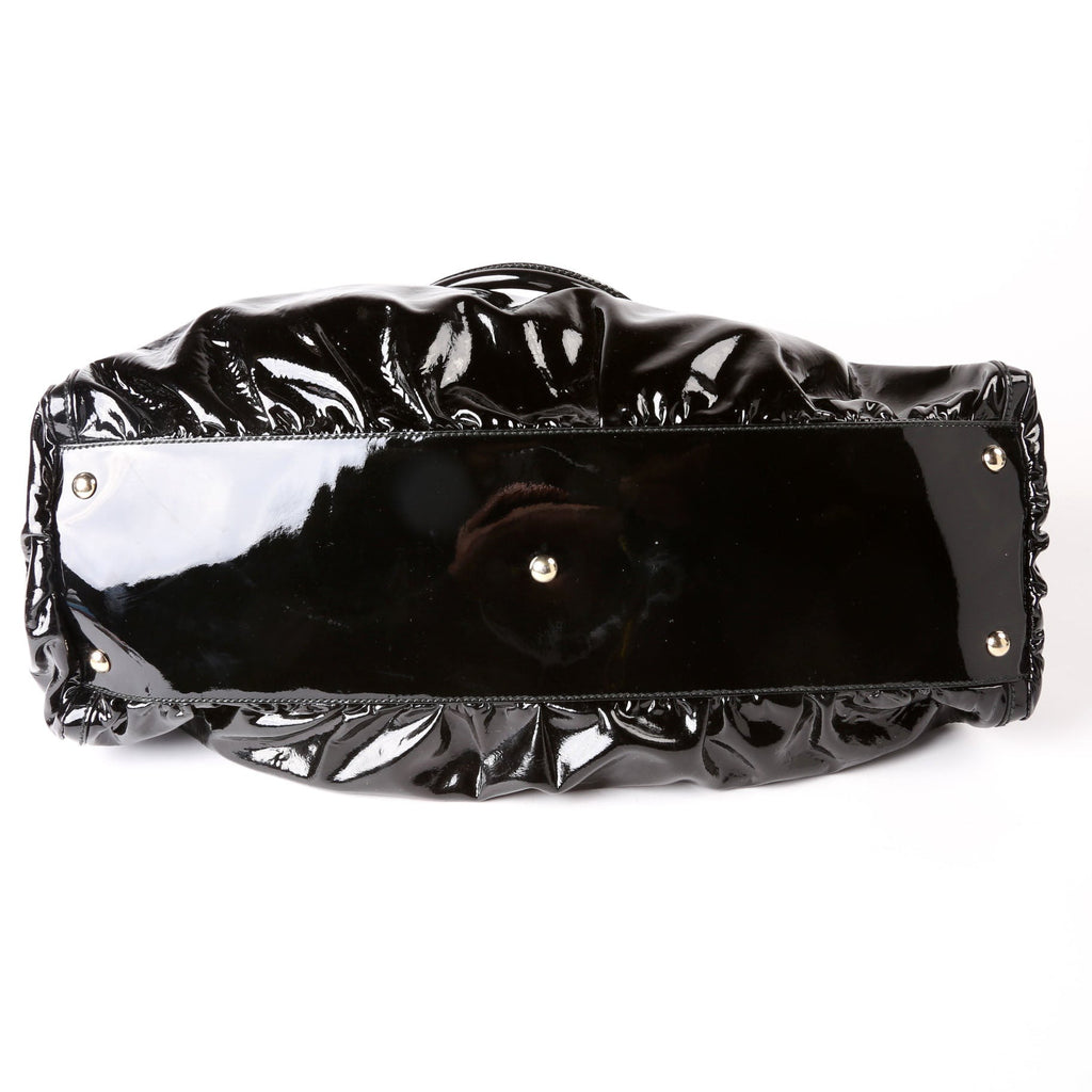 189835 Patent D Ring Large Hobo Black