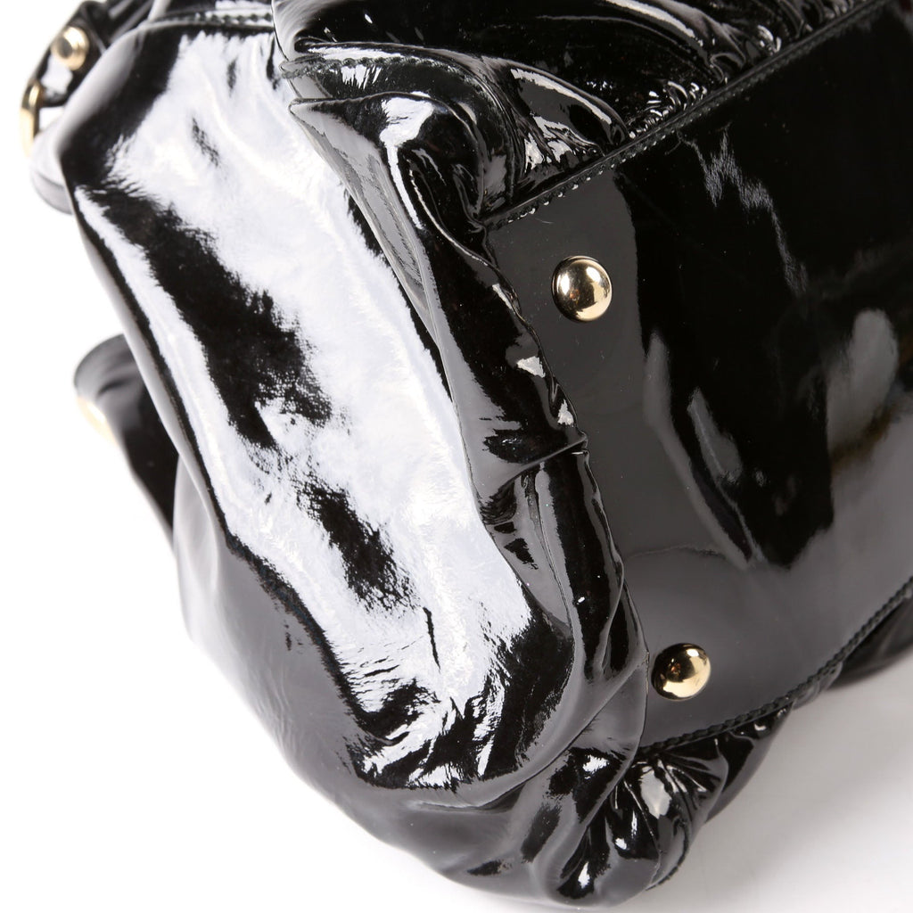 189835 Patent D Ring Large Hobo Black