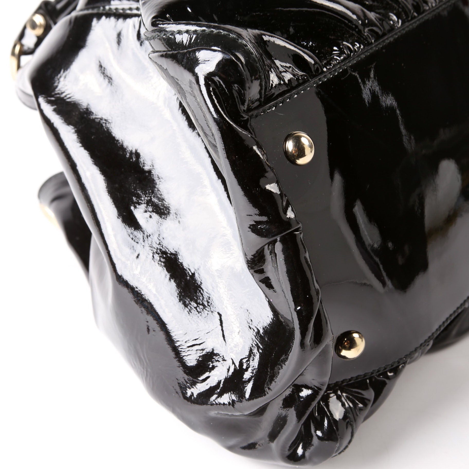 189835 Patent D Ring Large Hobo Black
