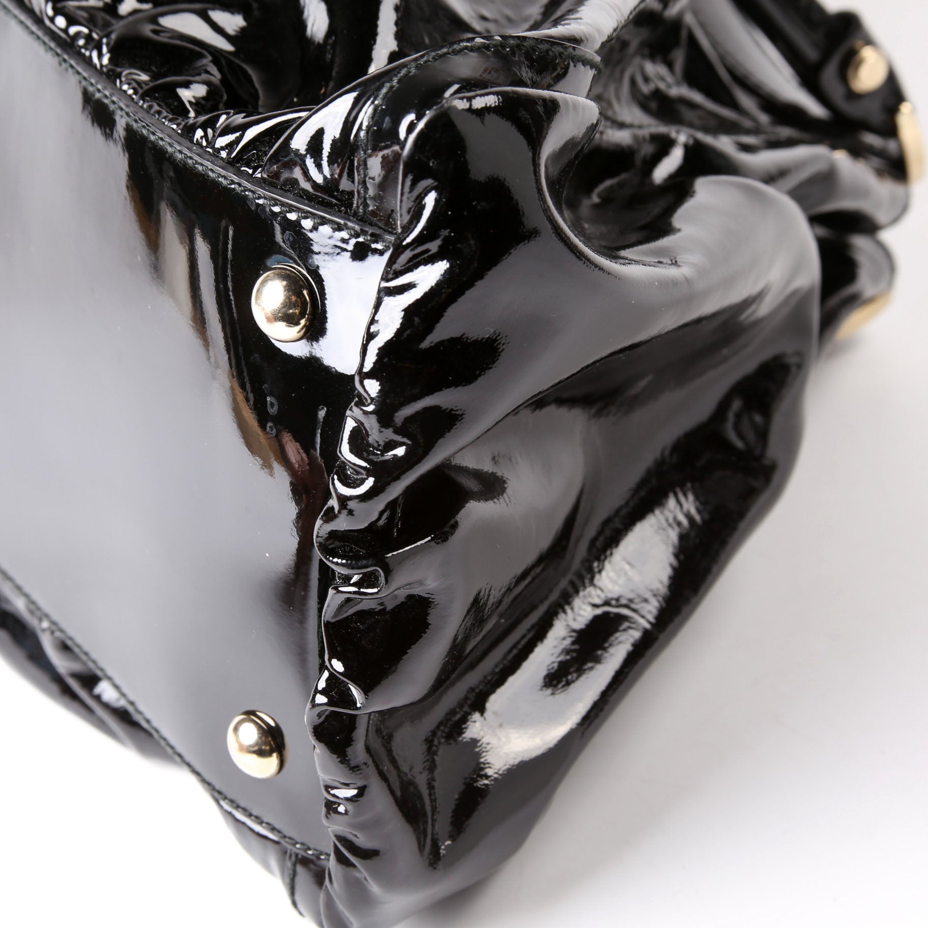 189835 Patent D Ring Large Hobo Black