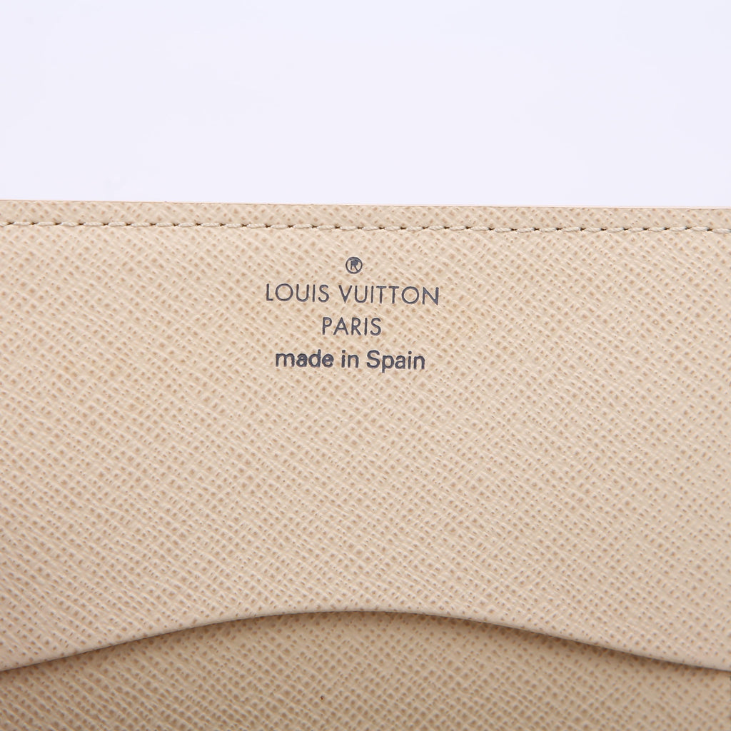 Business Card Holder Damier Azur