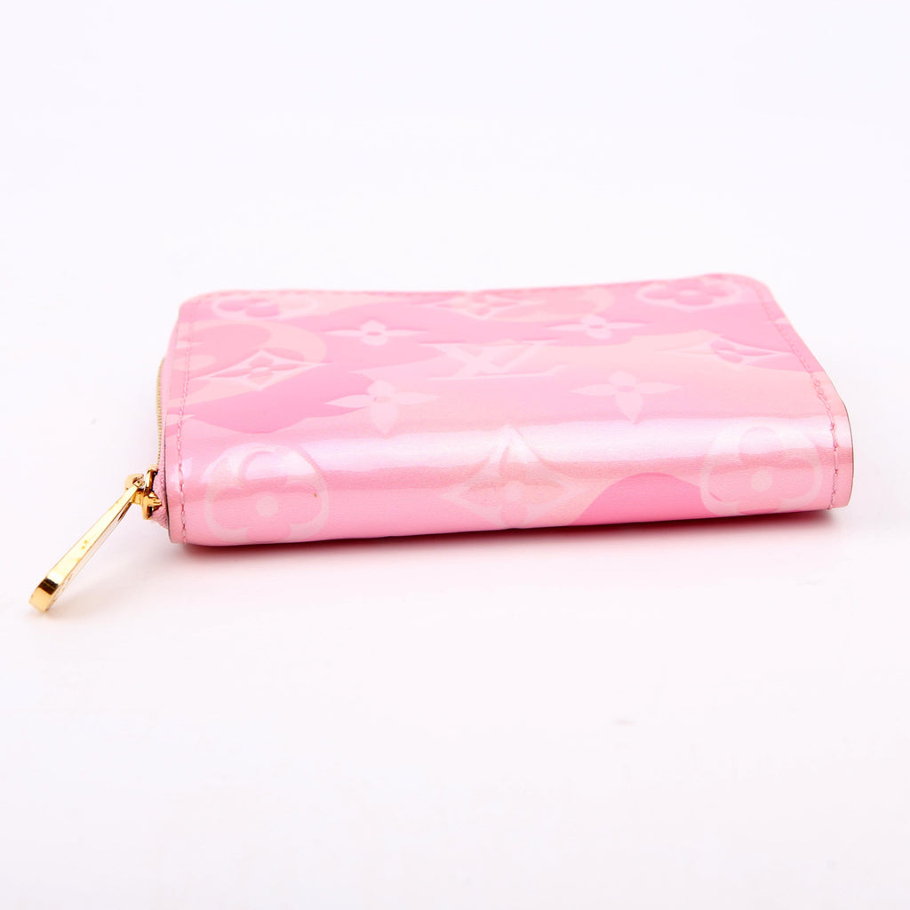 Zippy Coin Purse Valentine Vernis Pink