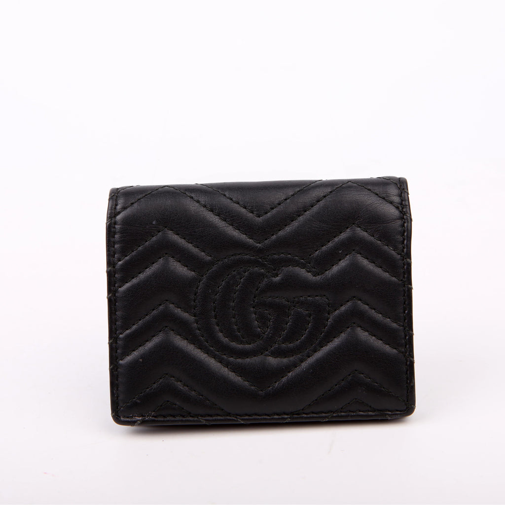 Gucci 443125 Marmont Wallet Black