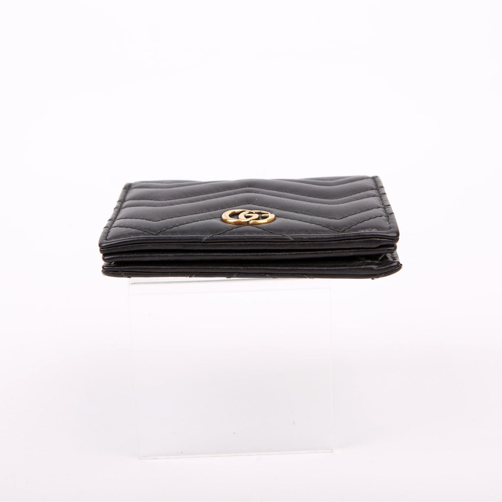 Gucci 443125 Marmont Wallet Black