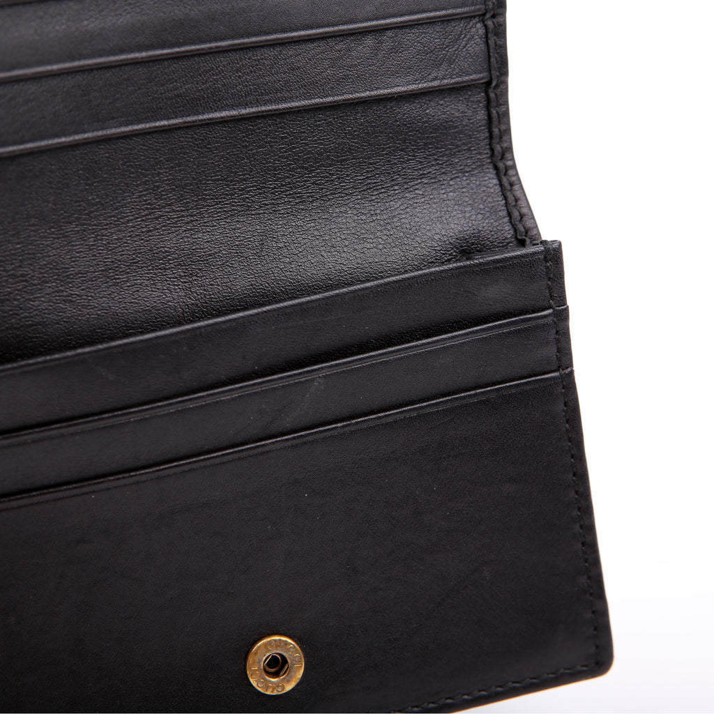 Gucci 443125 Marmont Wallet Black