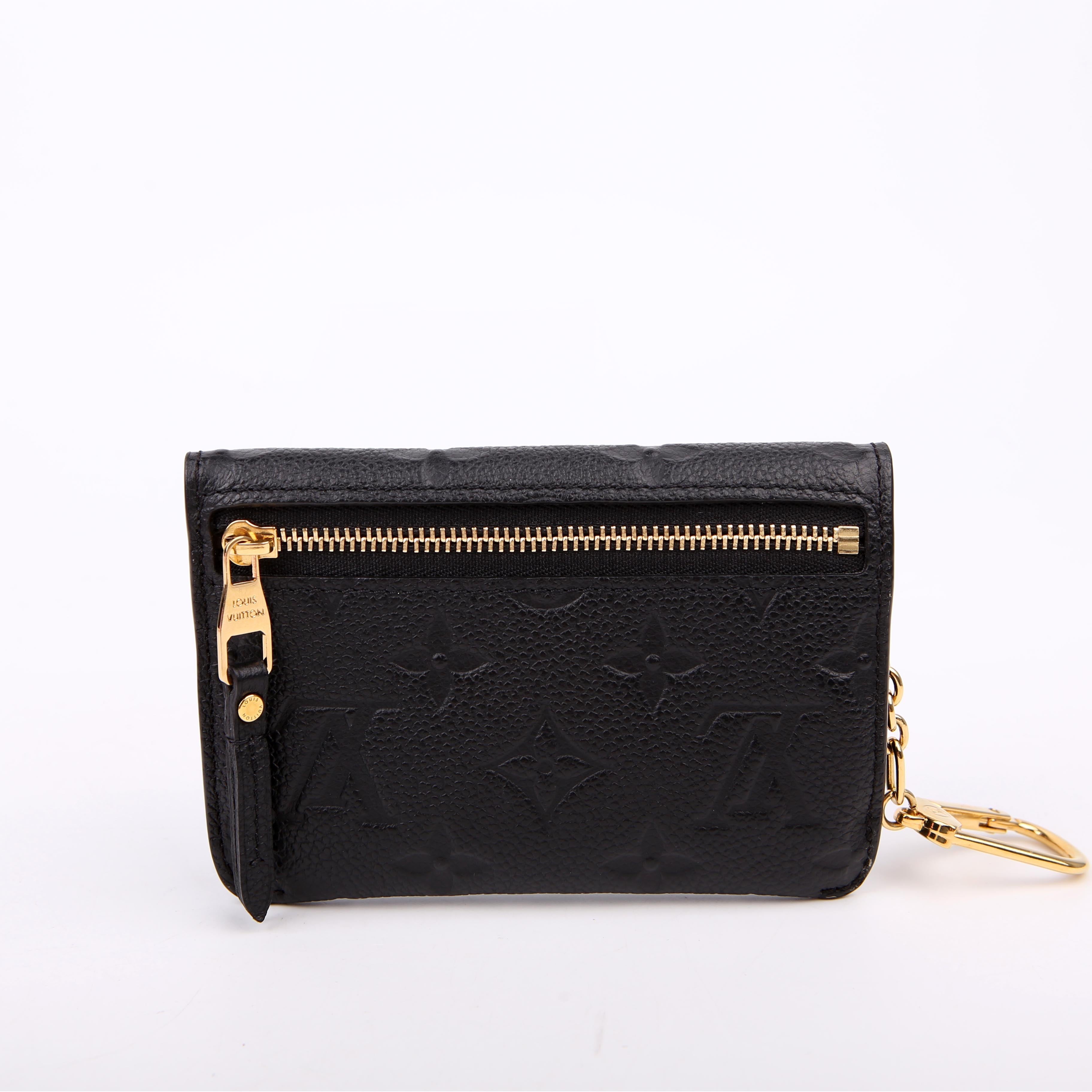 Key Pouch Empreinte Black