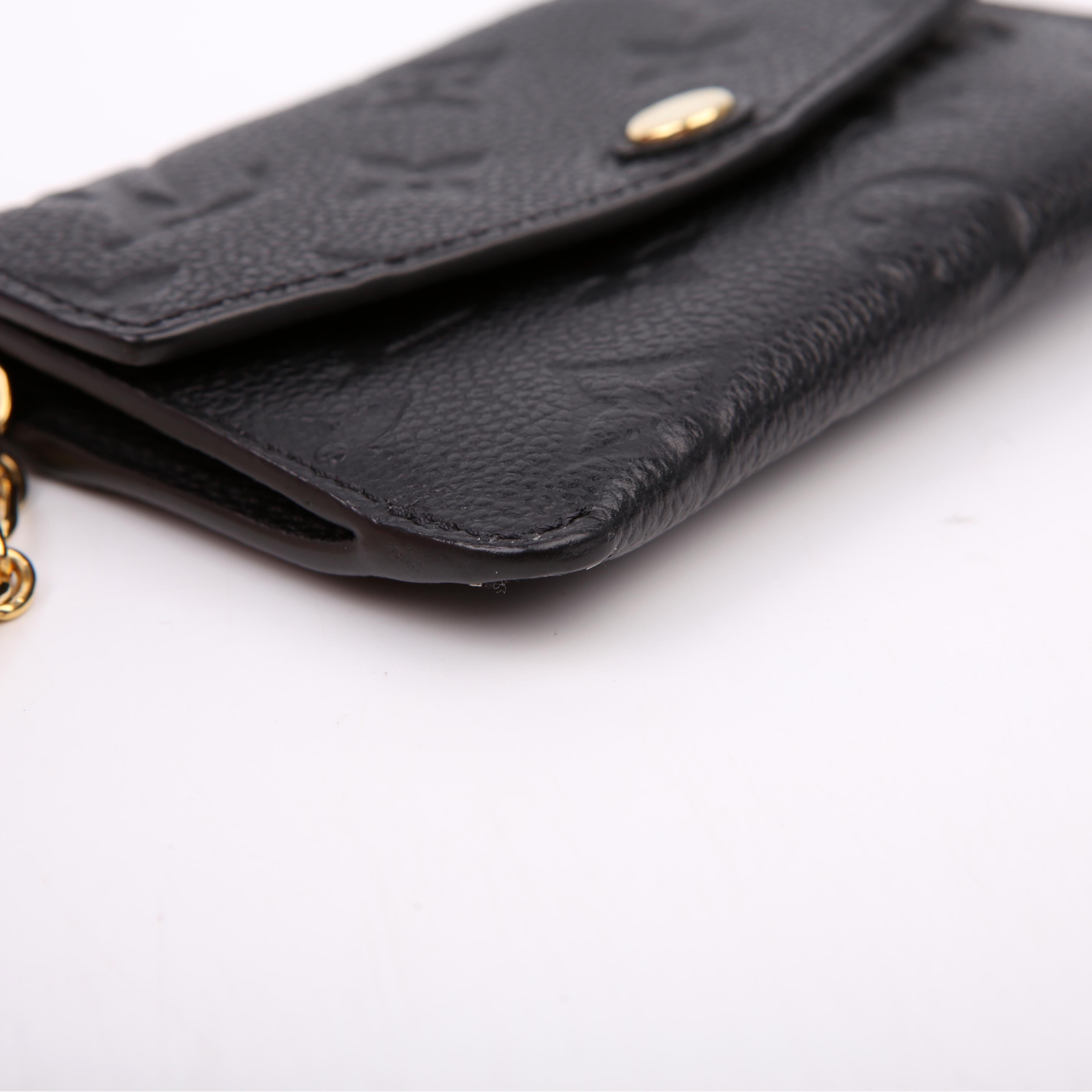 Key Pouch Empreinte Black