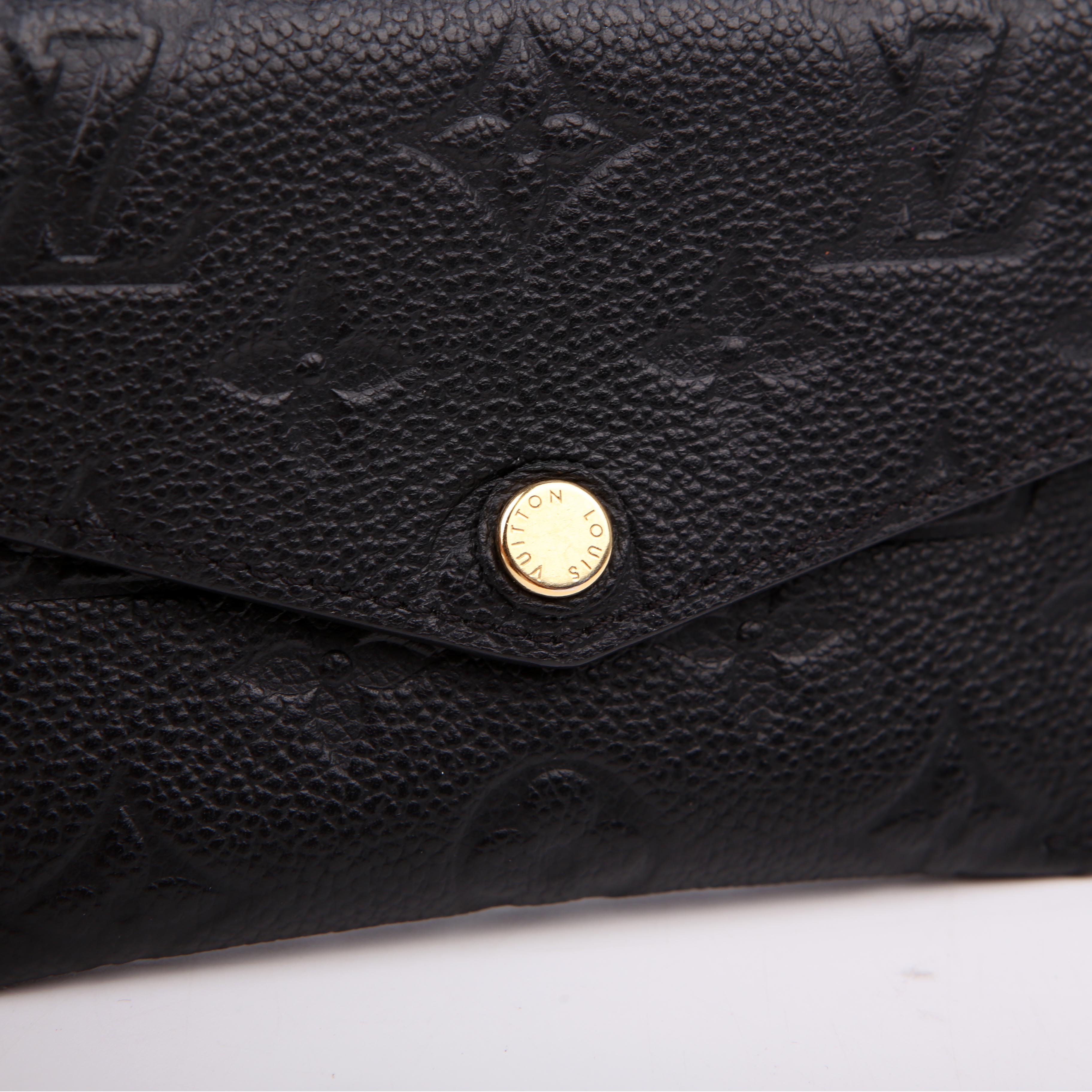 Key Pouch Empreinte Black