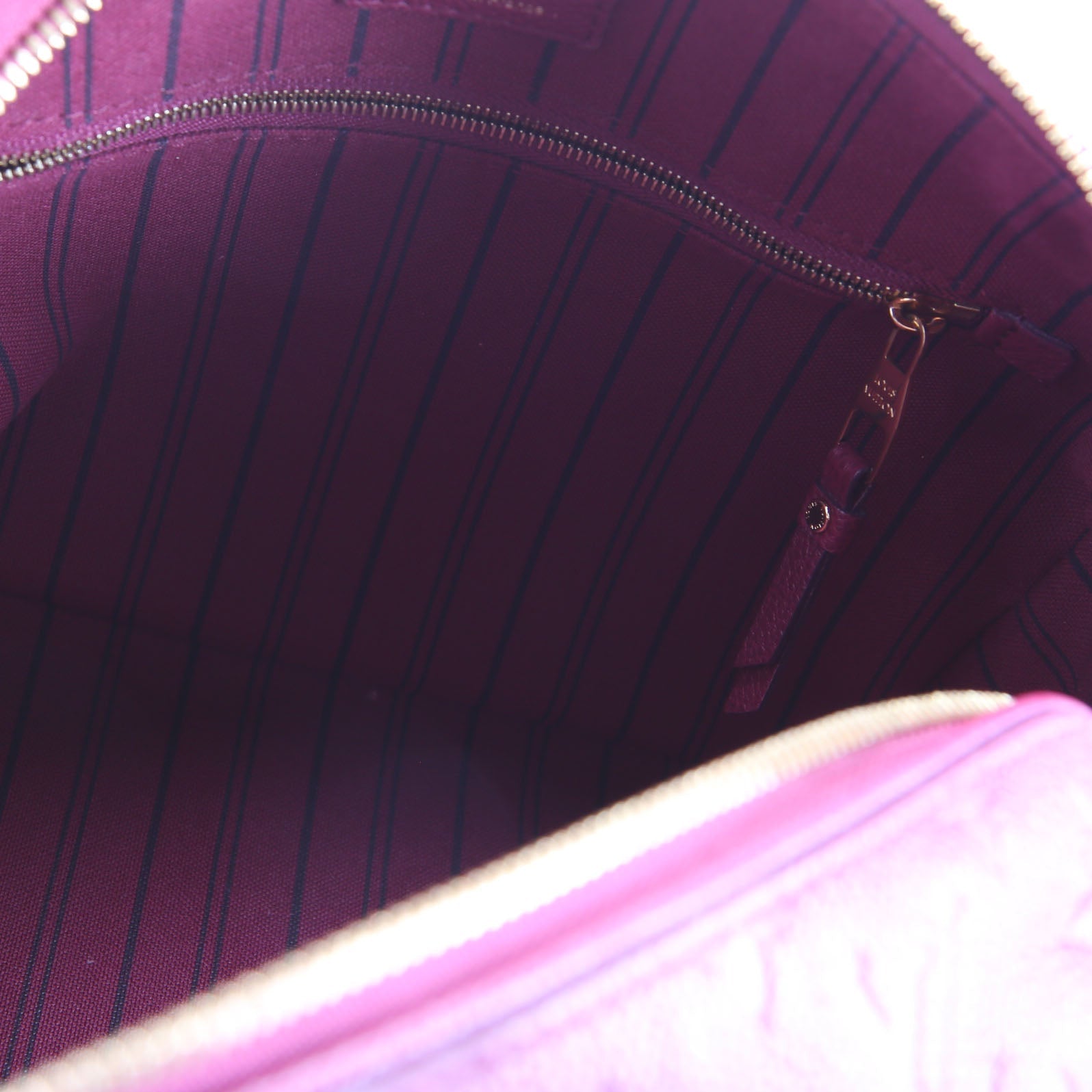 Speedy 25 With Strap Empreinte Burgundy