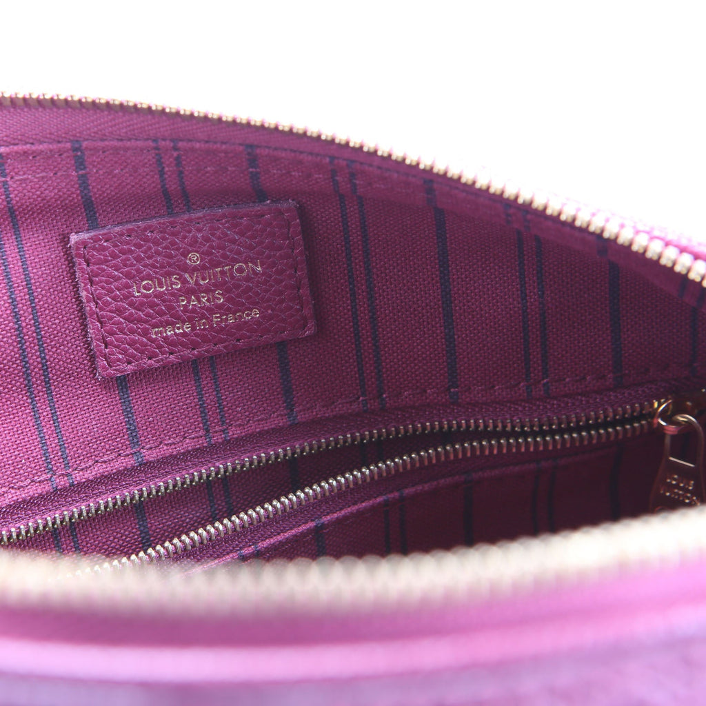Speedy 25 With Strap Empreinte Burgundy