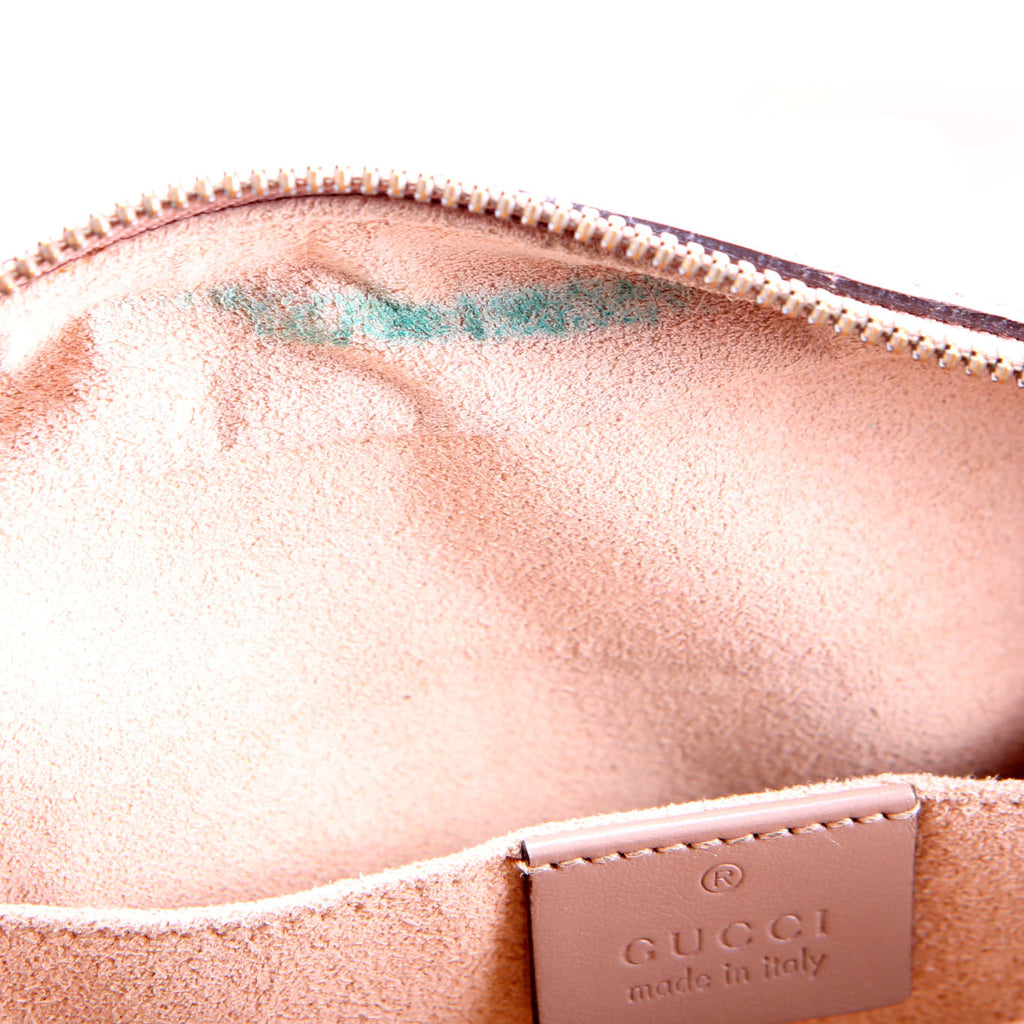 Gucci 447632 Marmont Small Leather Camera Taupe