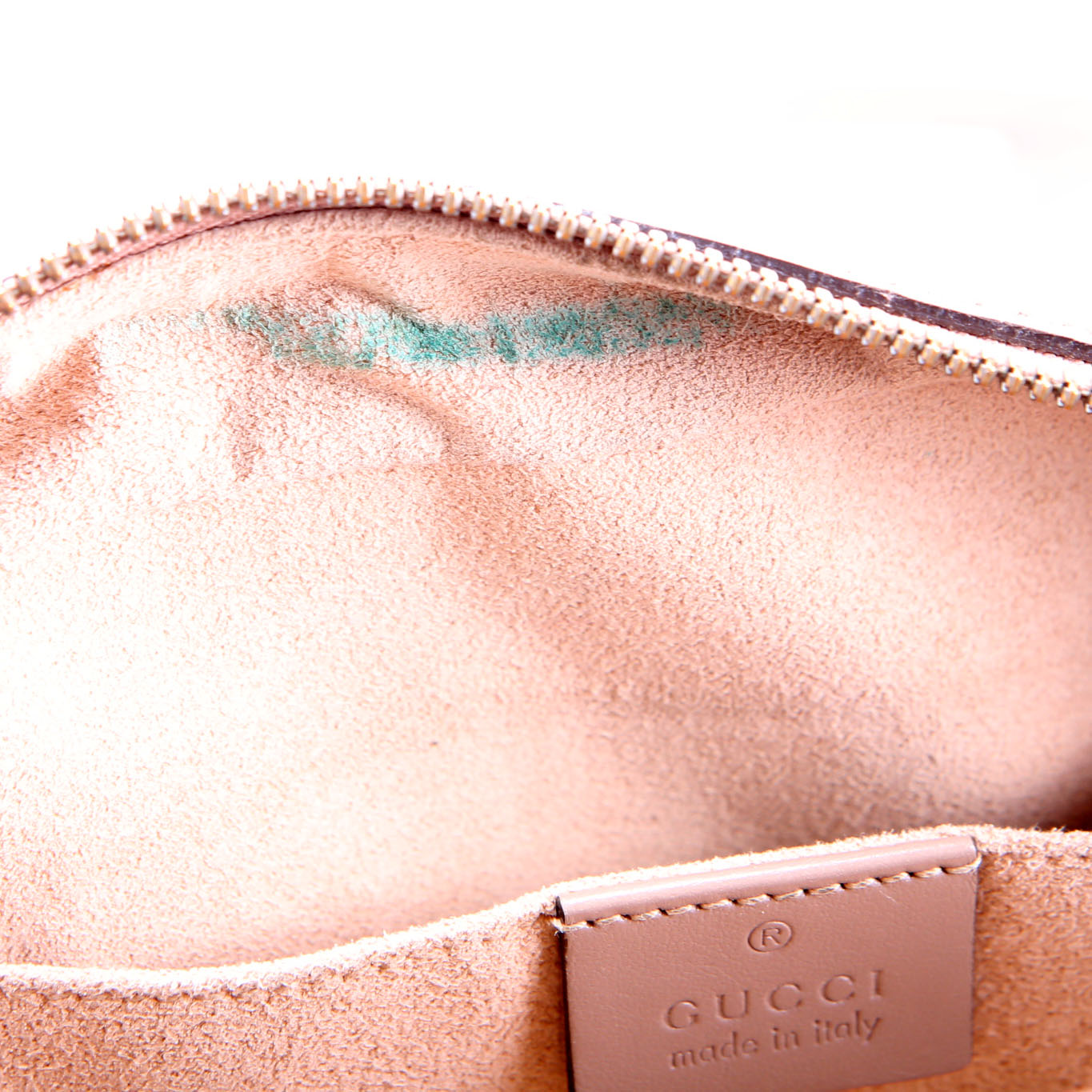 Gucci 447632 Marmont Small Leather Camera Taupe