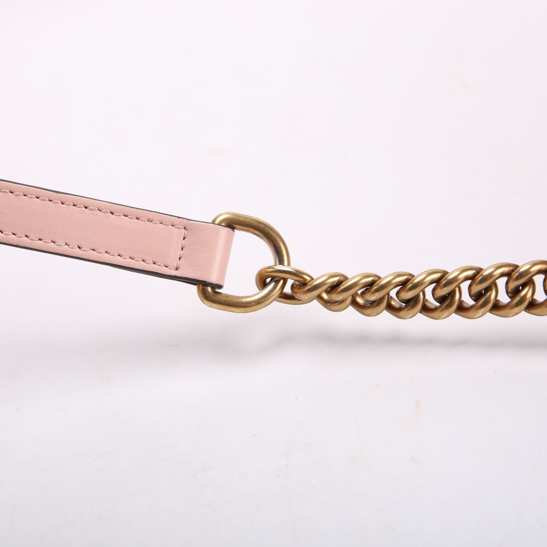 Gucci 447632 Marmont Small Leather Camera Pink