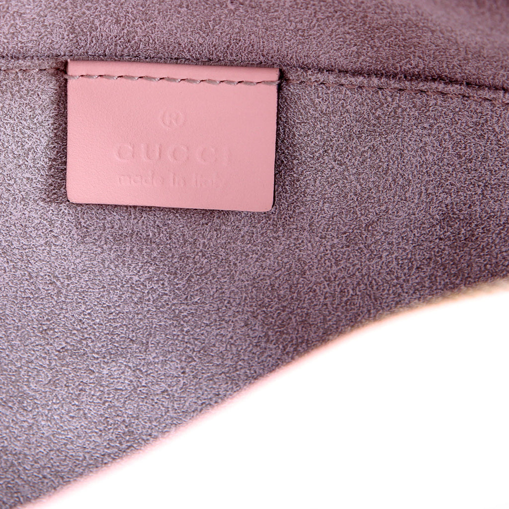 Gucci 447632 Marmont Small Leather Camera Pink