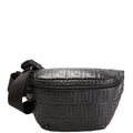 7VA434 FF Embossed Bumbag Black