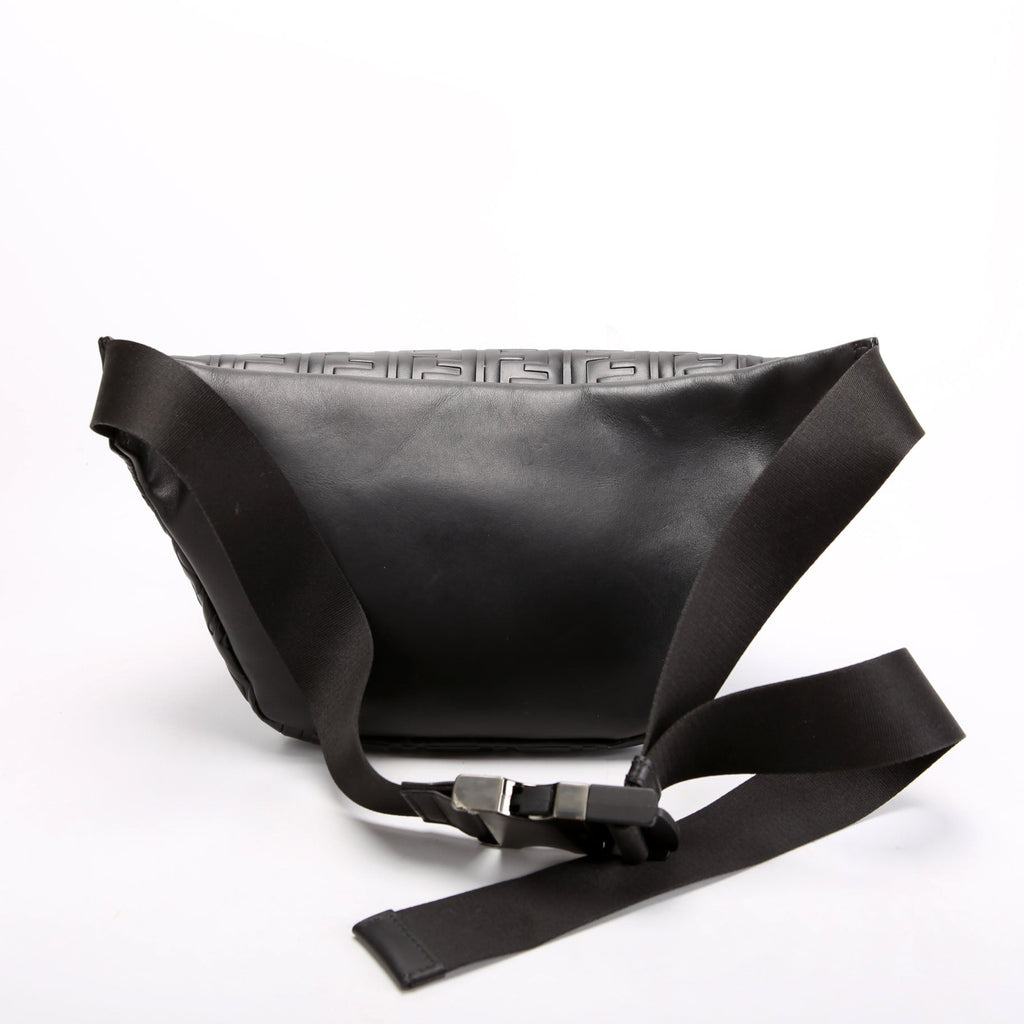 7VA434 FF Embossed Bumbag Black