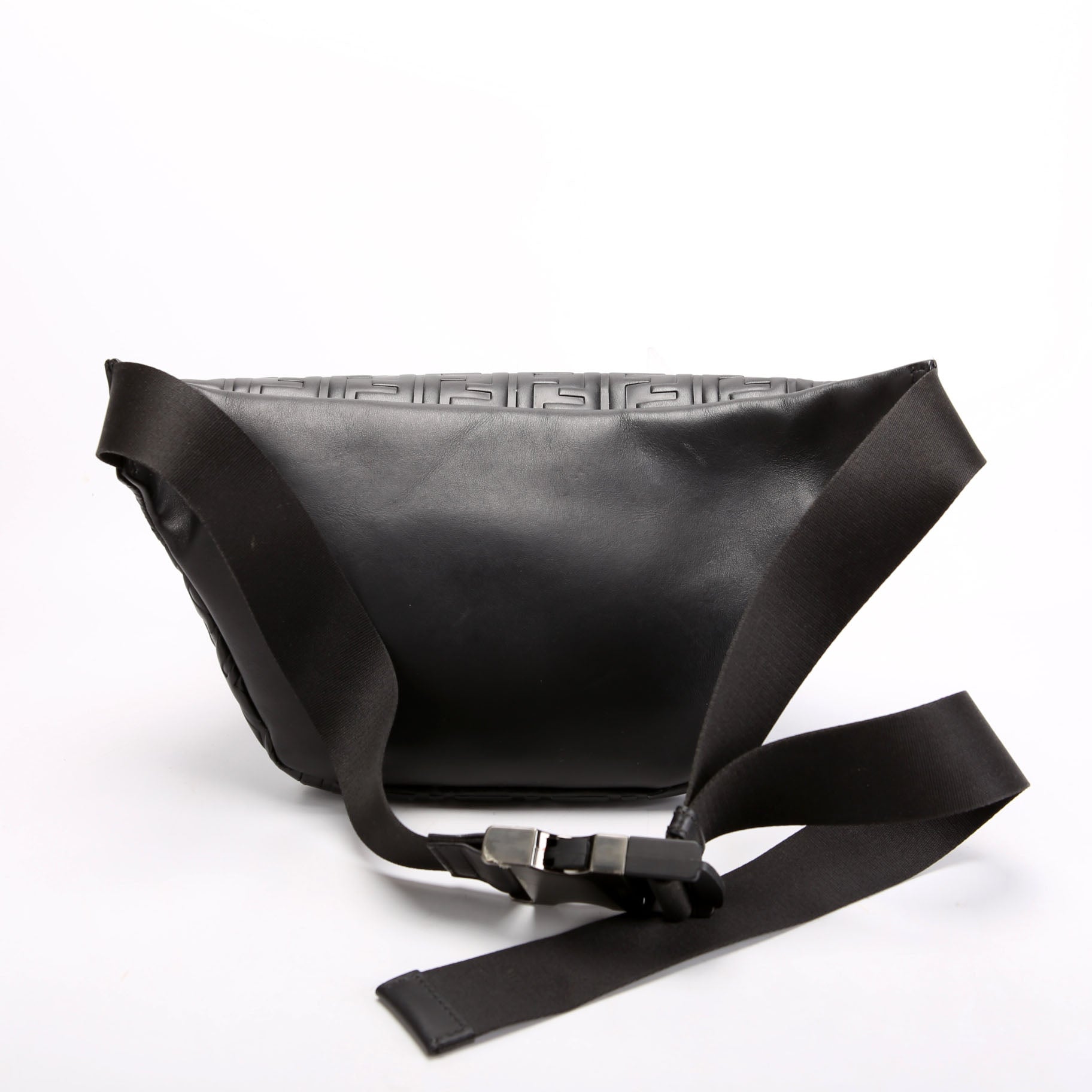 7VA434 FF Embossed Bumbag Black