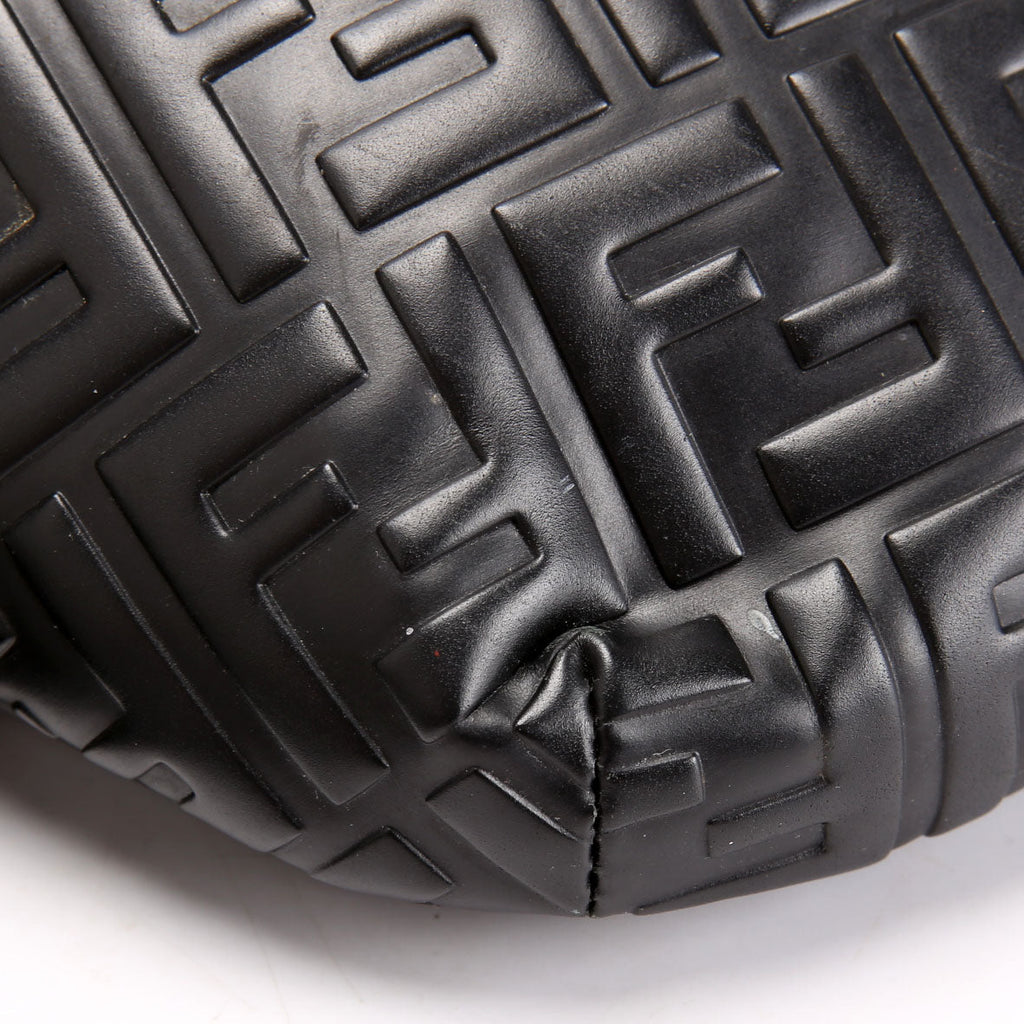 7VA434 FF Embossed Bumbag Black