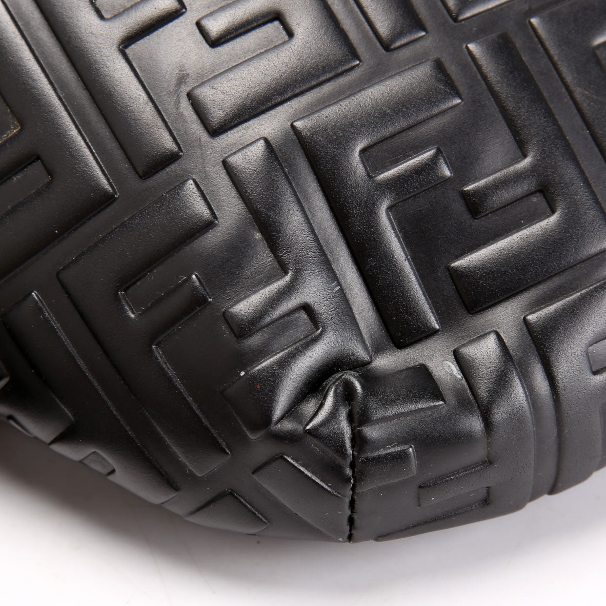 7VA434 FF Embossed Bumbag Black