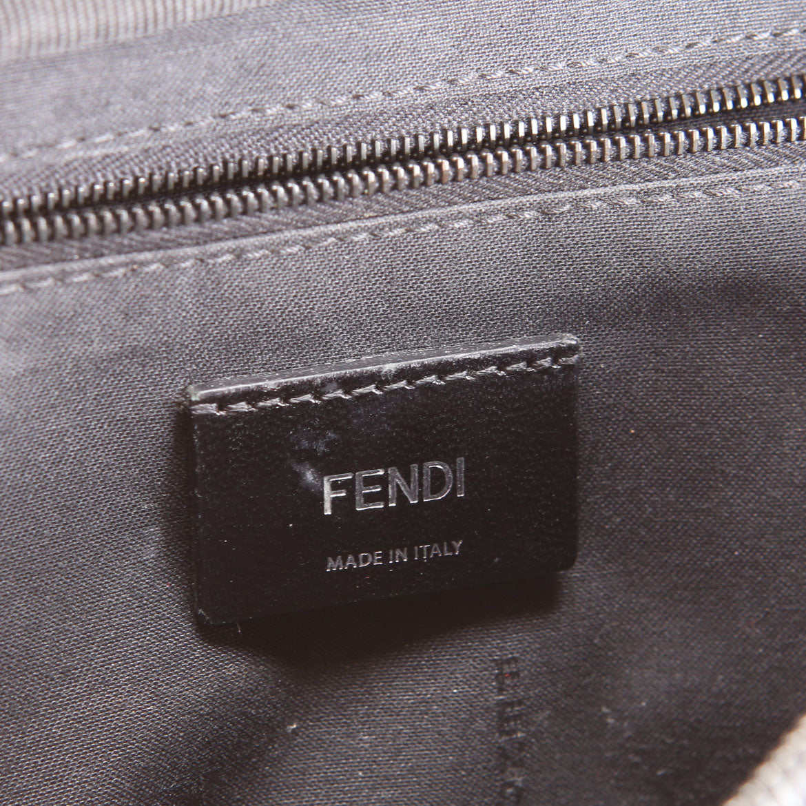 7VA434 FF Embossed Bumbag Black