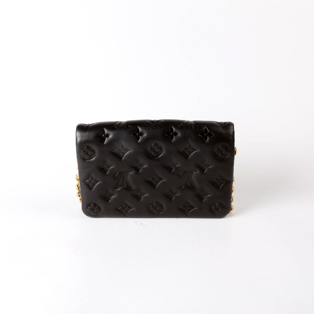 Pochette Coussin Black