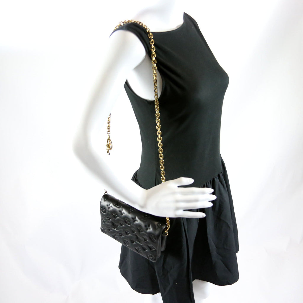 Pochette Coussin Black