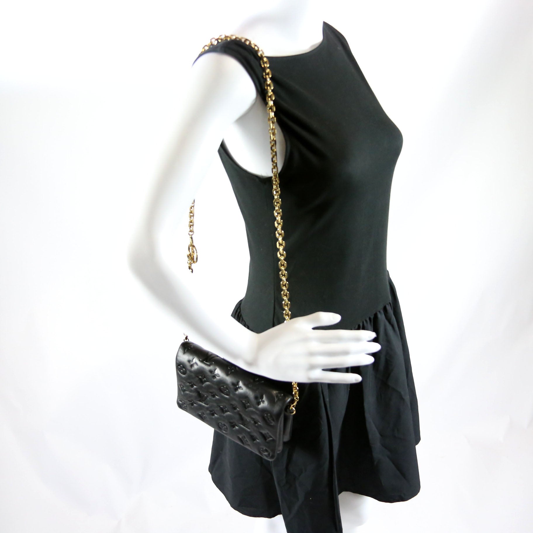 Pochette Coussin Black