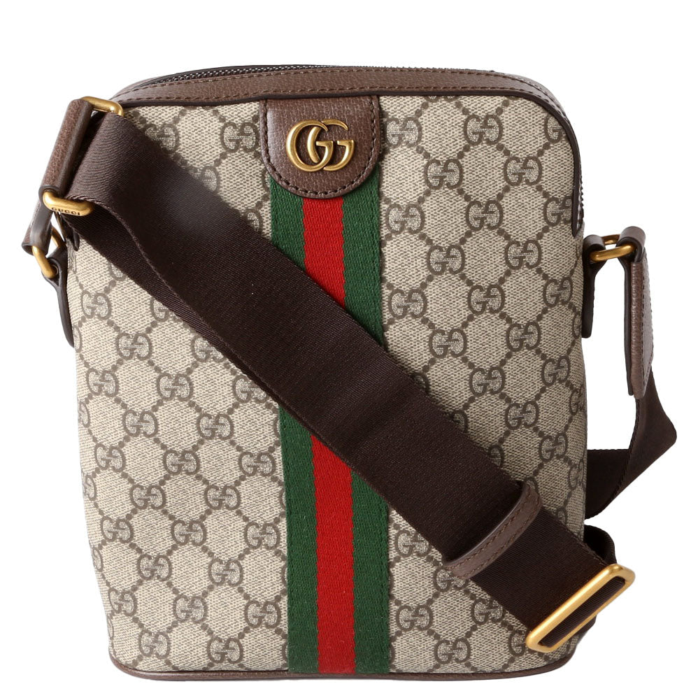 Gucci 839103 GG Supreme Ophidia Slingbag Small Brown