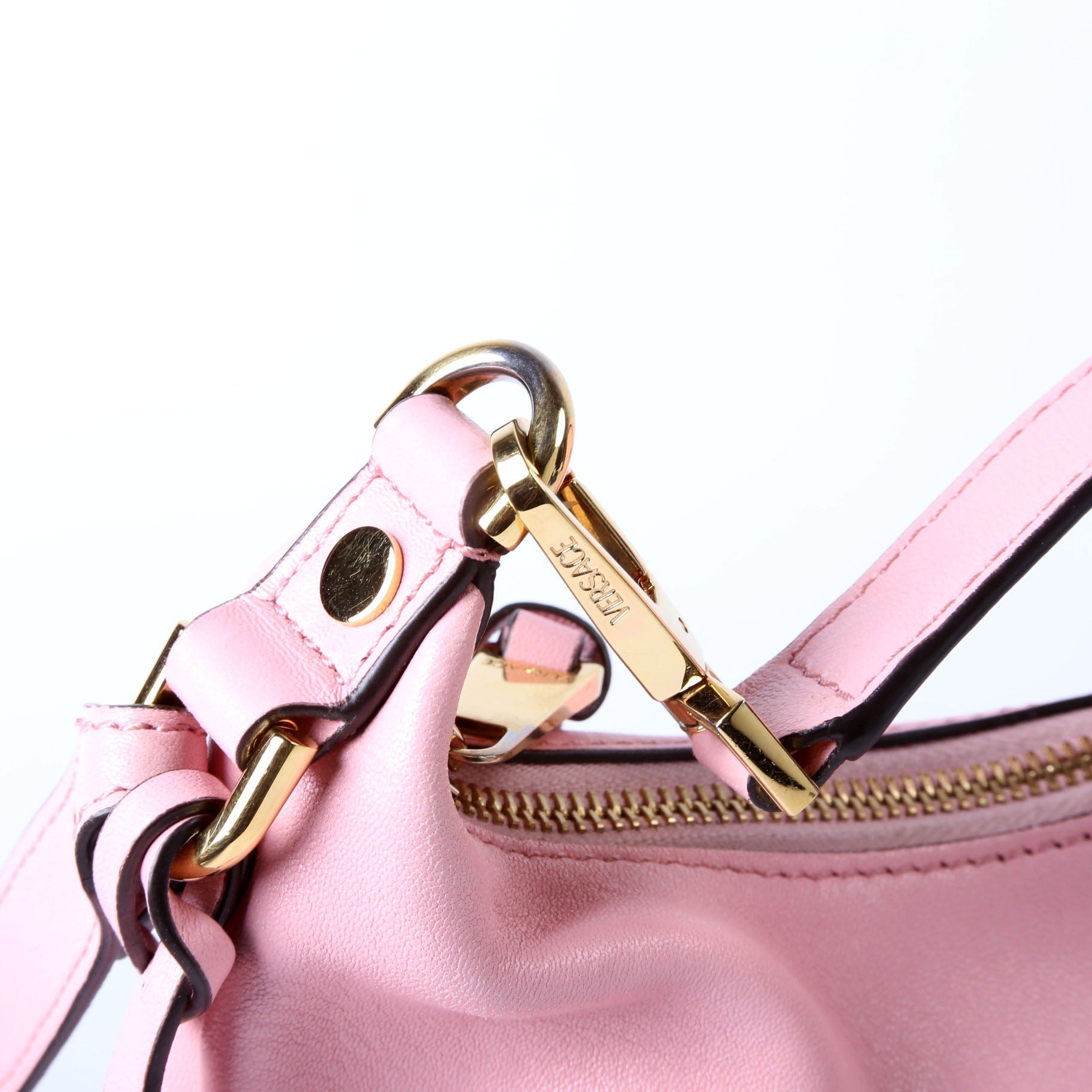 Medusa Tag Nappa Hobo Pink