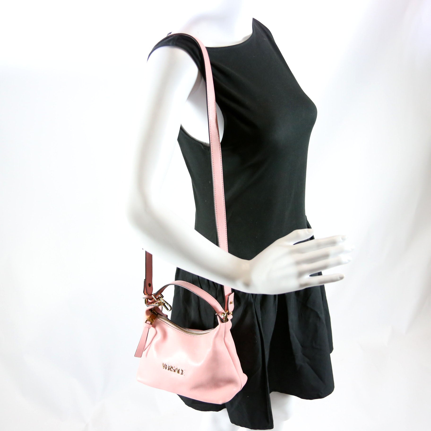 Medusa Tag Nappa Hobo Pink