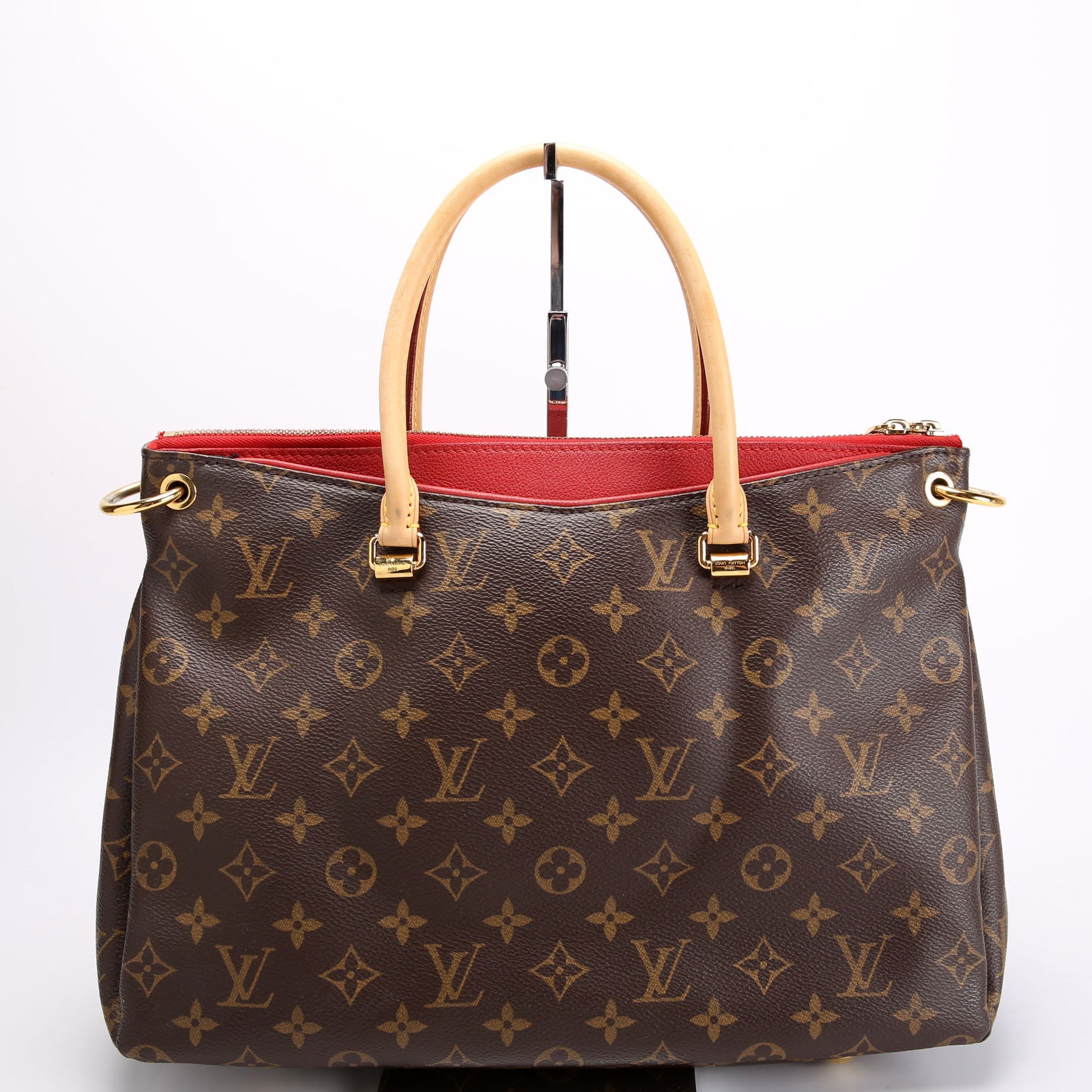 Pallas Tote Monogram Canvas Side