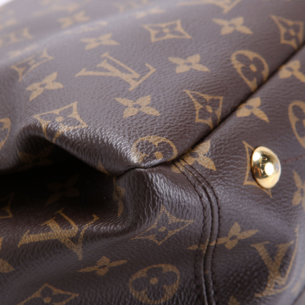 Pallas Tote Monogram Canvas Side
