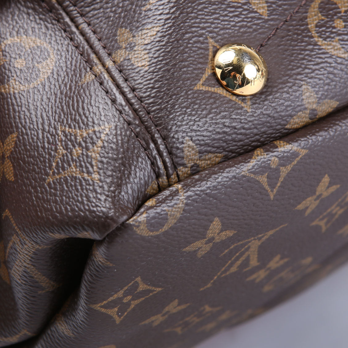 Pallas Tote Monogram Canvas Side
