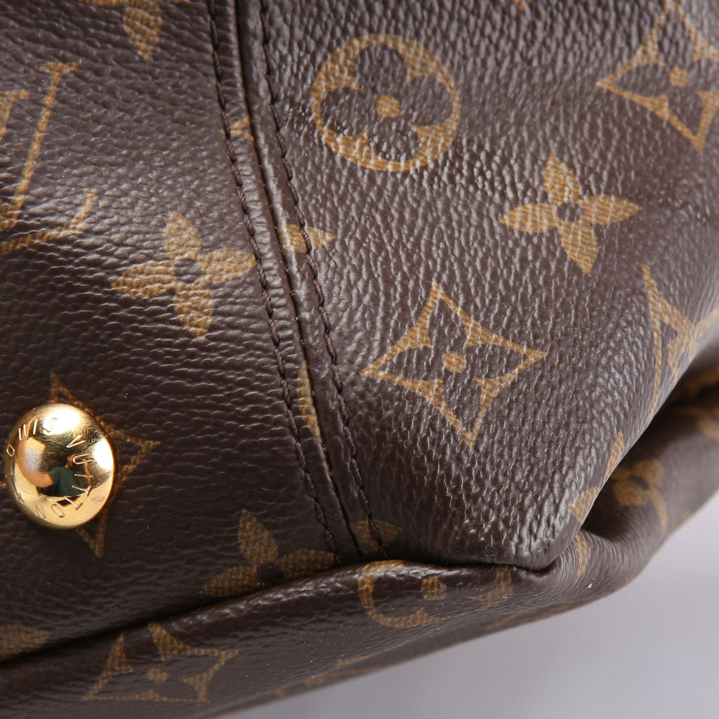 Pallas Tote Monogram Canvas Side