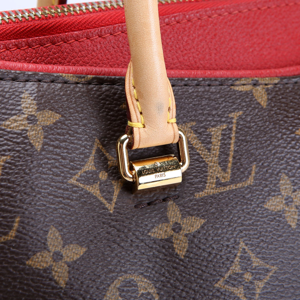 Pallas Tote Monogram Canvas Side